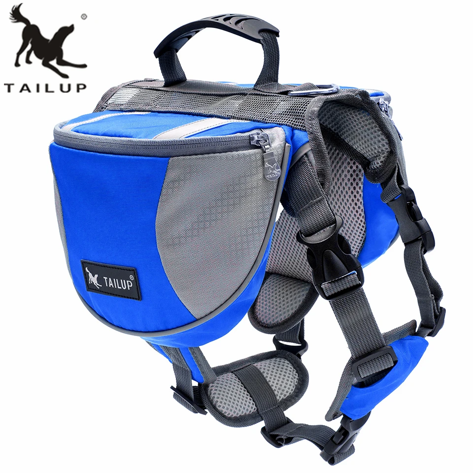 ERPPET Dog Harness K9 For Large Dogs Pet Vest Quick Release Carriers Saddlebags Hiking Training Camping Backpack | Дом и сад