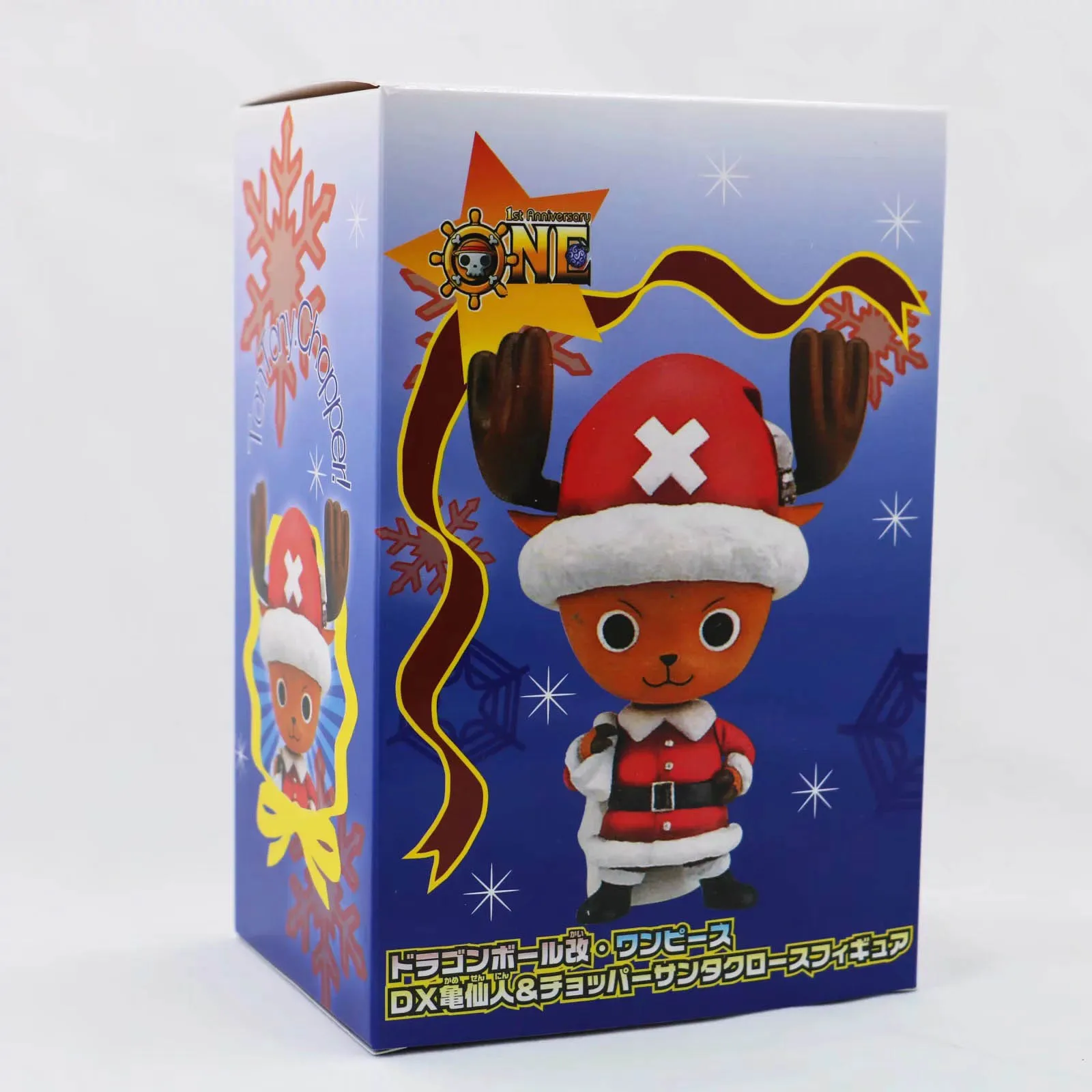 Chopper box Одна деталь Тони Чоппер Нами рисунок рождественские Ver сани Санта Клаус Dragon ball Z Мастер Роши фигурка модель автомобиля PVC украшения - Цвет: Chopper box
