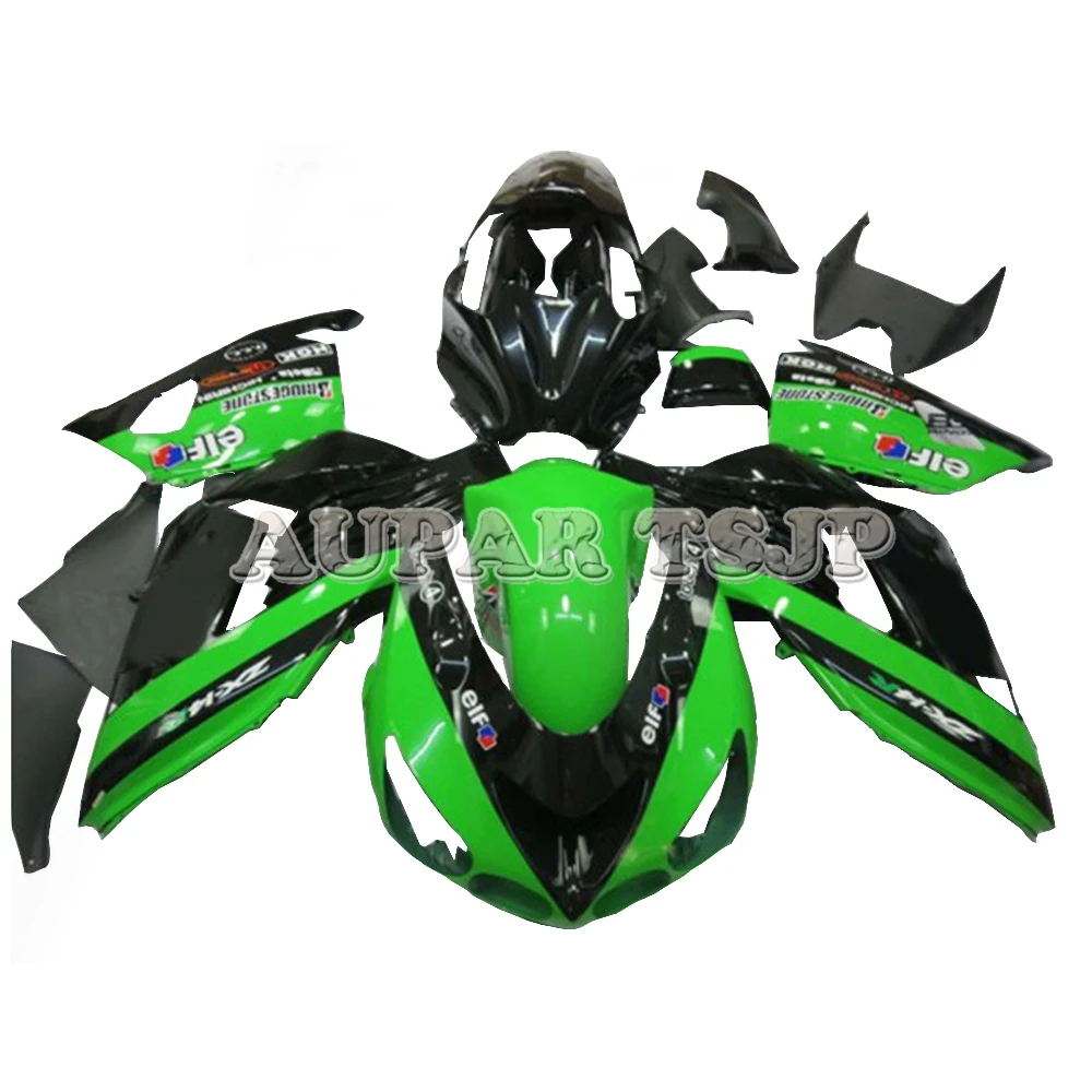 

Motorcycle Green Black Fairing Kit For Kawasaki ZX14R ZZ-R1400 2006 2007 08 09 10 2011 Sportbike Casing New Covers Cowling