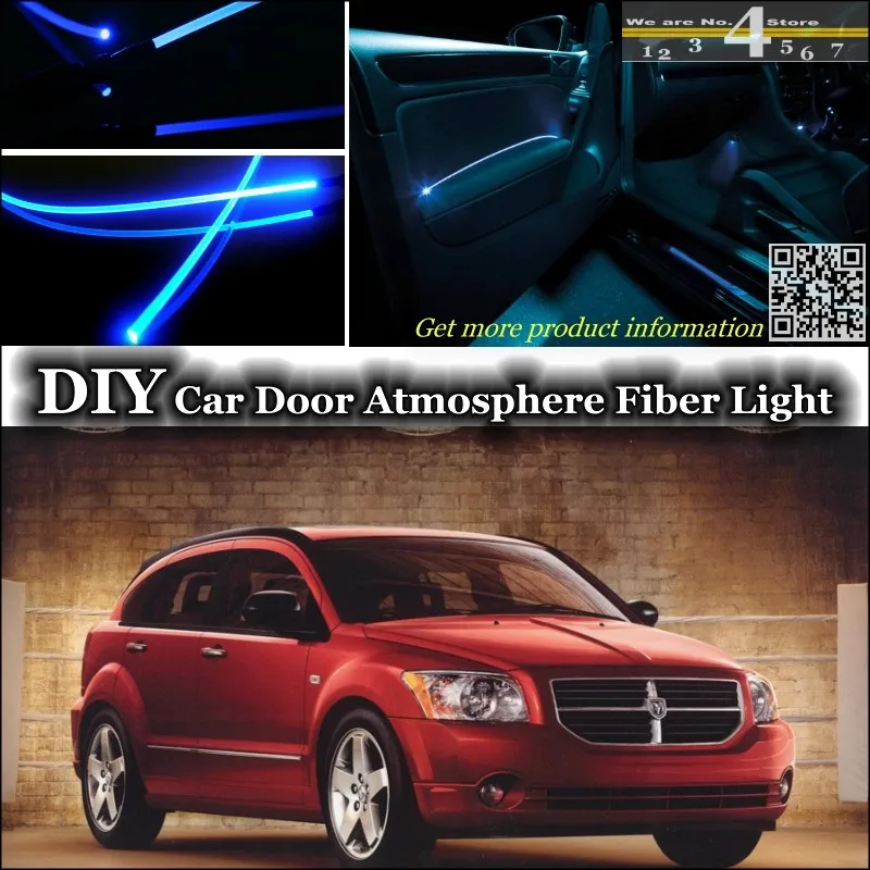 Для Dodge caliber внутренняя настройка окружающего света атмосферное волоконно