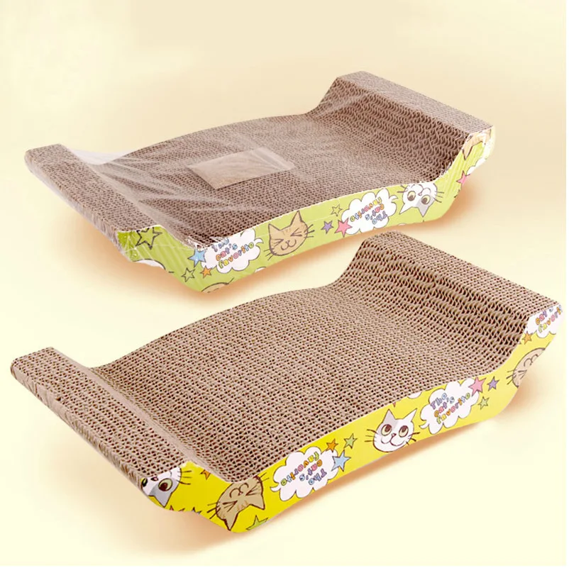 S образная кошачья Когтеточка С Кошачьей Мятой домашняя ручной работы