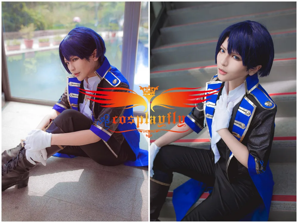 Uta No Prince Sama сезон 4 HIjirikawa Masato сценический Косплей индивидуальный костюм Королевский синий пиджак брюки взрослый Мужской наряд Одежда