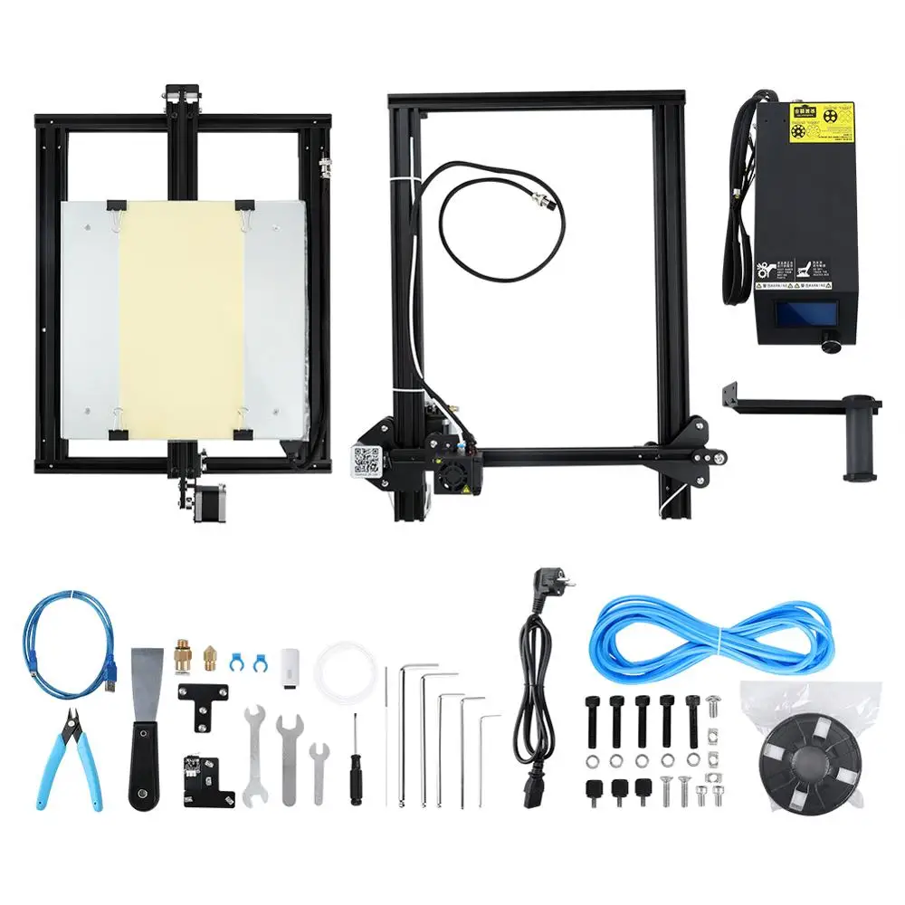 CREALITY 3D CR 10/CR 10S принтер большой размер печати 300*300*400 мм Полу DIY набор алюминиевая