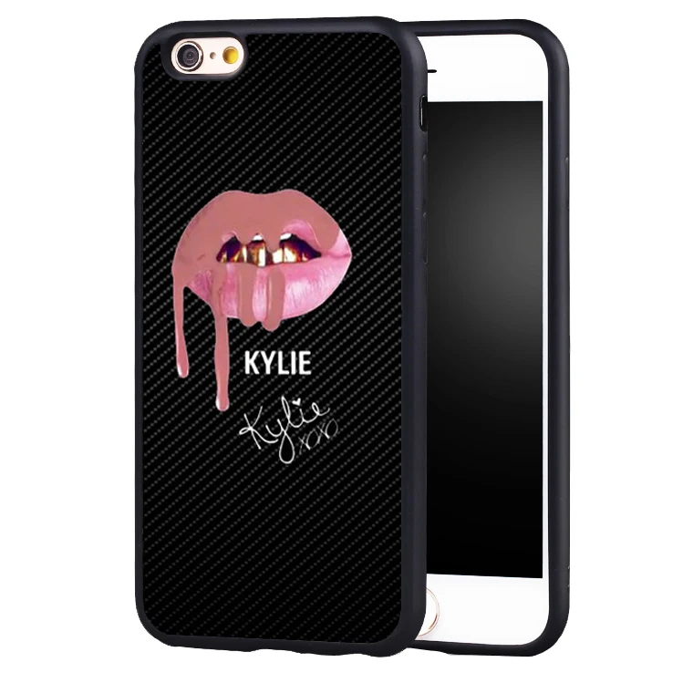 Sexy Red Lips Cute Mouth quotes Soft Silicone Full Protective case Cover For iPhone X 8 7 7Plus 6 6S Plus 5 5S SE |