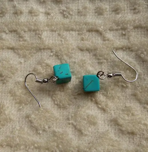 T 004 (ожерелье + серьги) 2018 Горячая новинка Подвеска из натурального зеленого камня