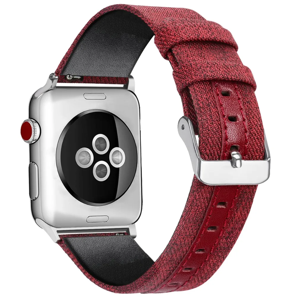Кожаный ремешок для apple watch версии 3 2 1 42 мм 38 версия ремешки часов iwatch Замена