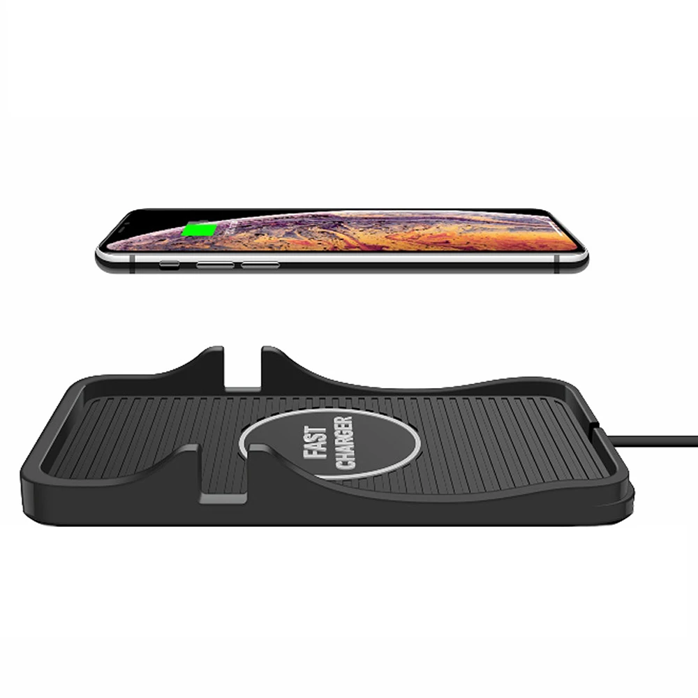 Беспроводное Автомобильное зарядное устройство Беспроводная зарядка коврик для