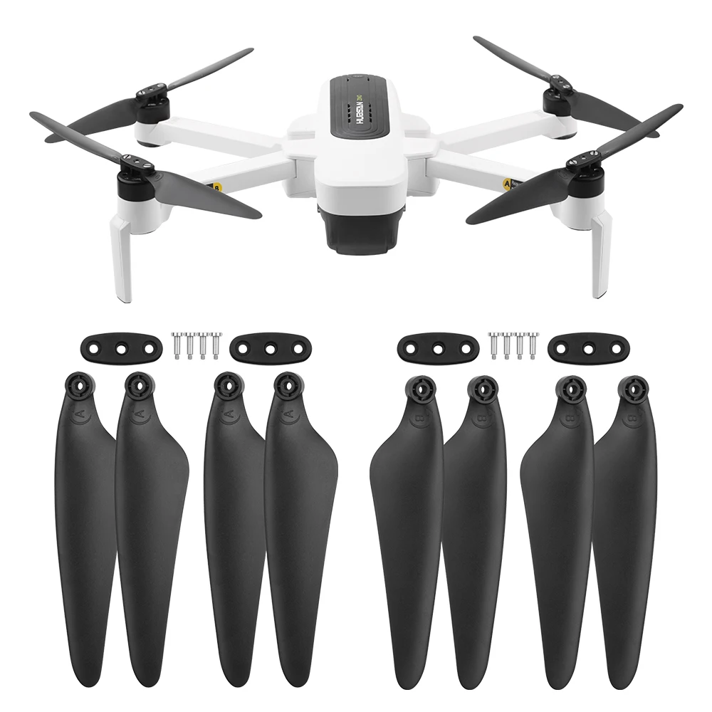 

Hubsan H117S Zino RC Drone Quadcopter Spare Parts Quick Release Foldable Propeller Props Blades Set