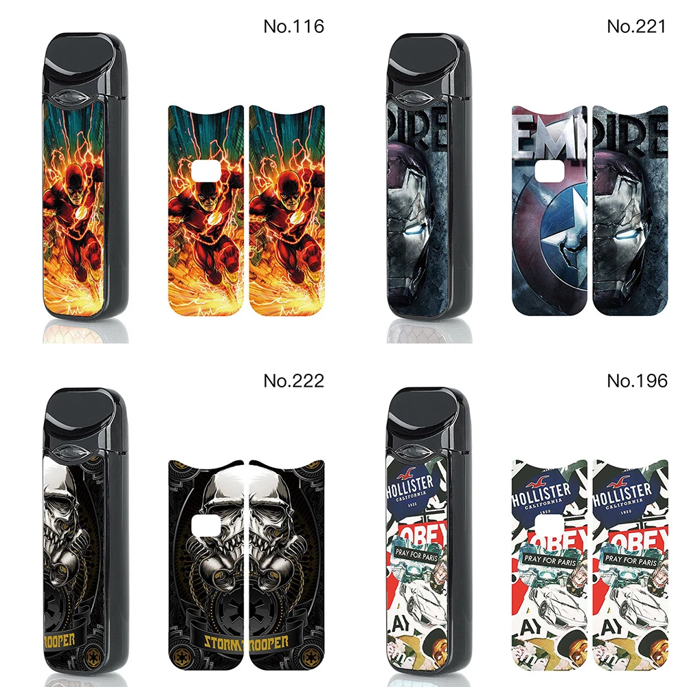 SMOK Nord наклейка на кожу и ремешок чехол кожаная сумка для Pod Комплект Электронная