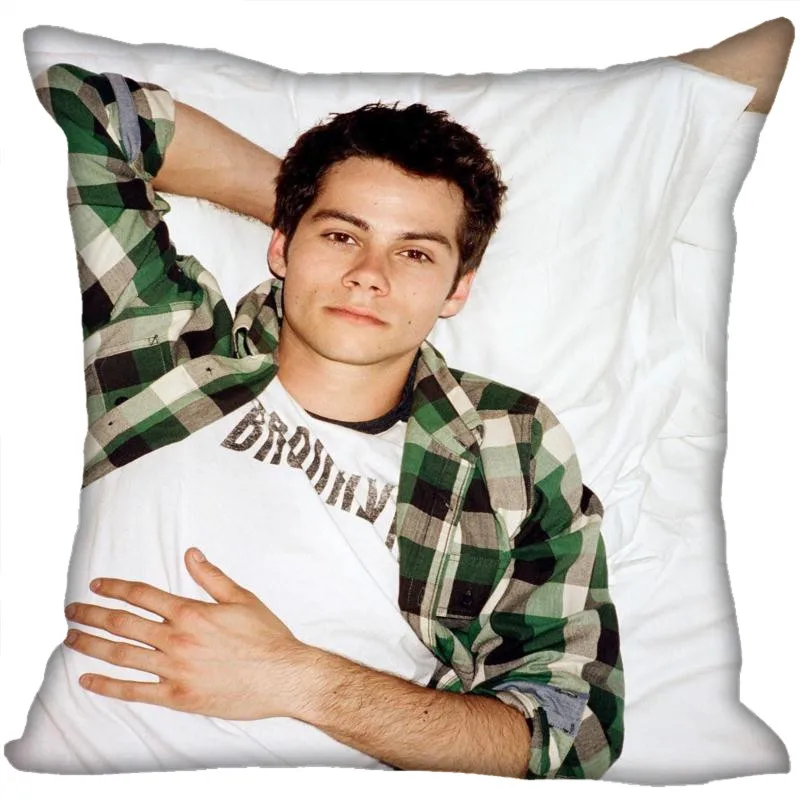 Наволочки для подушек со звездами на заказ Dylan OBrien квадратная наволочка Рождественская Наволочка на молнии 40*40 см, 45*45 см(с одной стороны - Цвет: Pillowcase 10