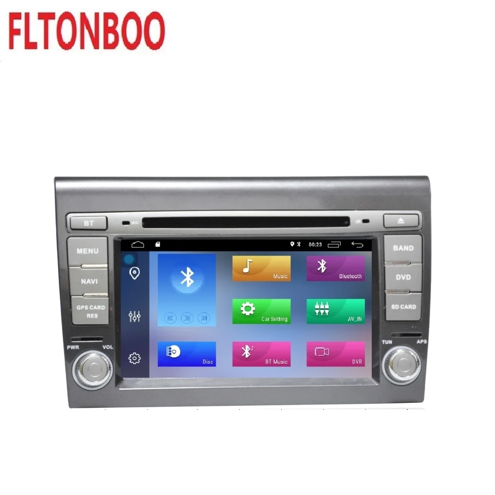 7 дюймов 2 din android 10 Автомобильный gps навигатор для fiat Bravo 2007 - 2011 радио wifi
