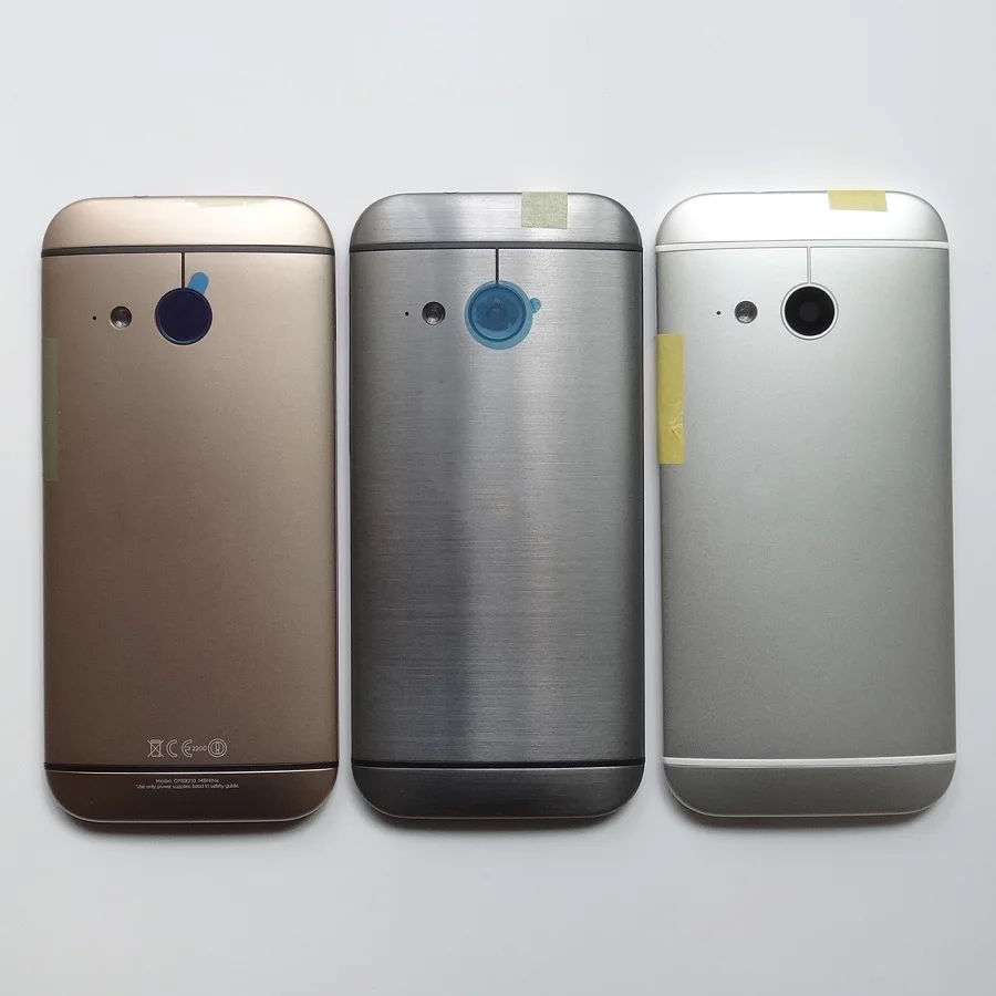Оригинальный алюминиевый корпус крышка аккумулятора чехол для HTC One Mini 2 M8 задняя