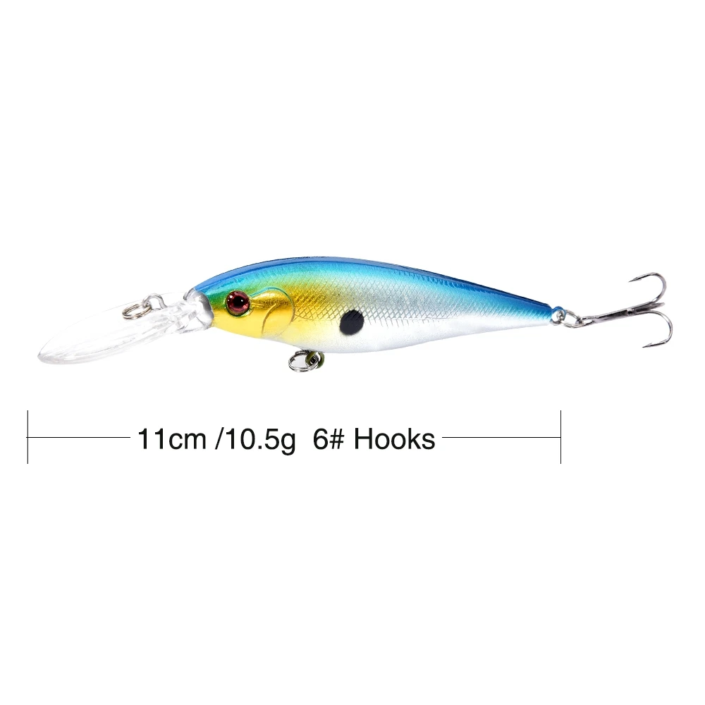 8 Peche Leurre гольян воблер для рыболовной наживки Swimbait для карпа рыболовные приманки Iscas Artificiais жесткие приманки Pesca Jerkbait - Цвет: 8