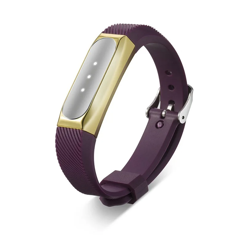 Ремешок для браслета Xiaomi Mi Band 1 Miband 2 цветной металлический ремешок Сменные