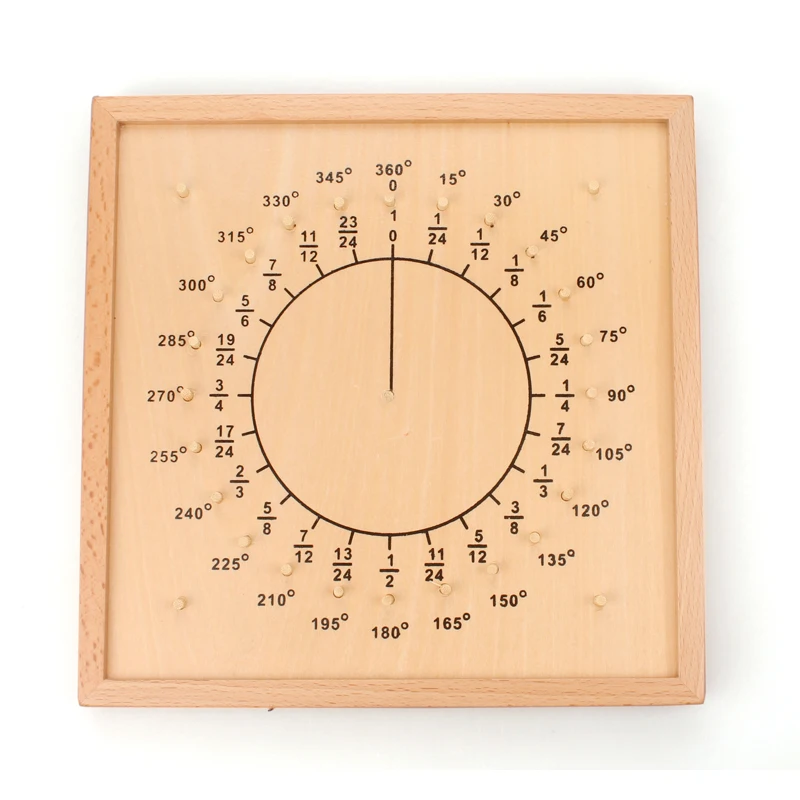 Доска Монтессори Геометрическая деревянная обучающая игрушка для детей Детские