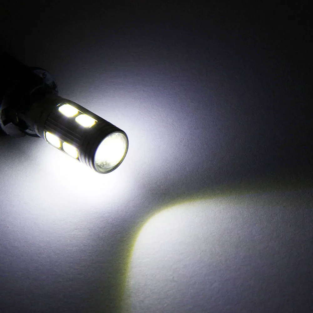 Белый 4 шт. светодиодный чистый белый 194 W5W 168 5730 10 SMD Canbus автомобиля светодиодный супер яркий для автоматического включения боковой сигнал светильник Светодиодные лампы 12v - Испускаемый цвет: Белый