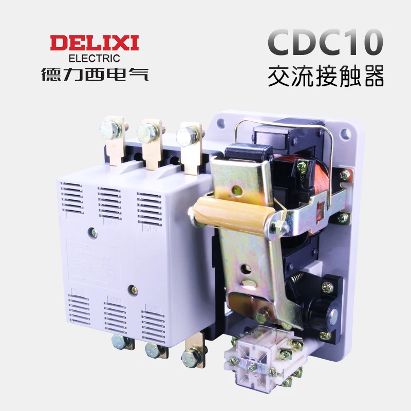 DELIXI CDC10 100A 380V 220V CJT1 CJ10 контактор переменного тока|Выключатели| |