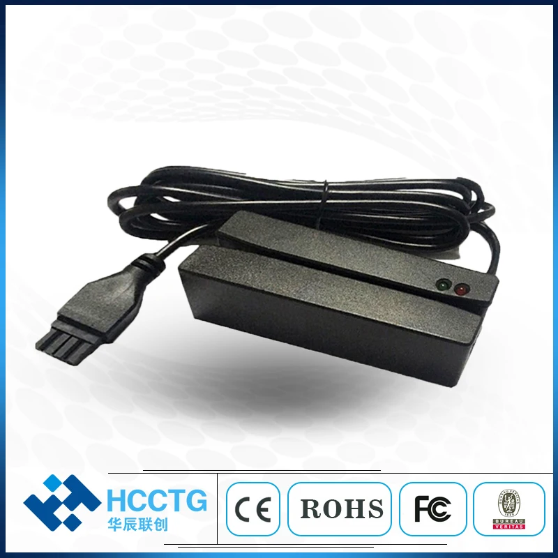 

USB/RS232 Universal Magnetic Card Track 1 2 3 Barcode Reader Stripe MSR Card Reader POS Reader Provide SDK