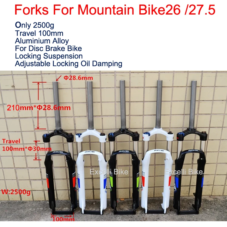 Амортизирующая вилка Excelli амортизирующая подвеска вилки из алюминиевого сплава