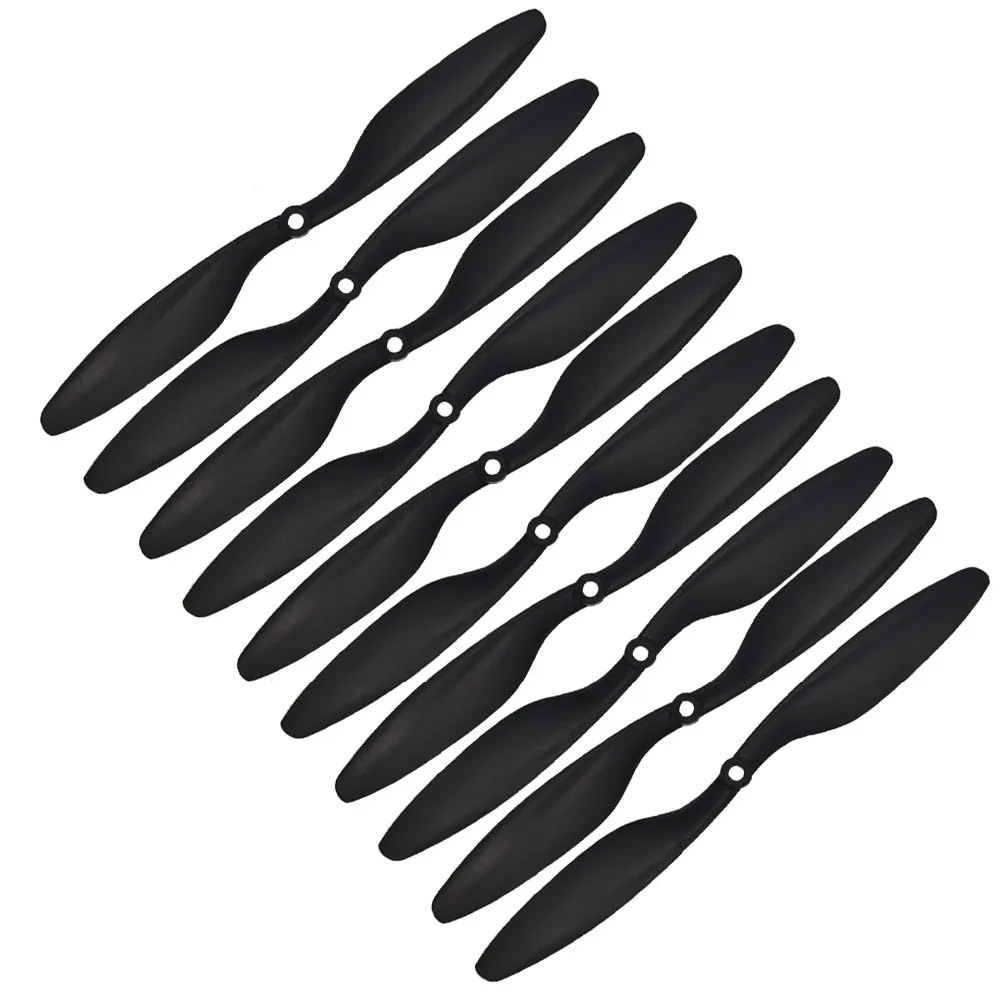 Rc Самолет Части FPV 2 пары 10 &quotBlade Propeller 1045 RC 4 оси X самолета НЛО самолет quadcopter|propeller