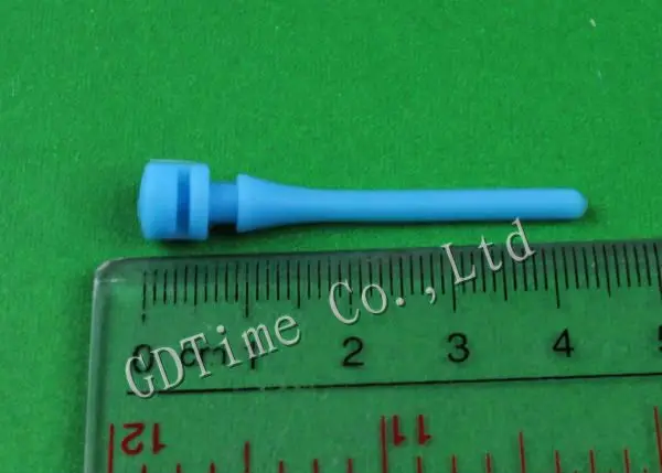 200 шт. в партии синий силиконовый винт фиксатор для ПК компьютер вентилятор