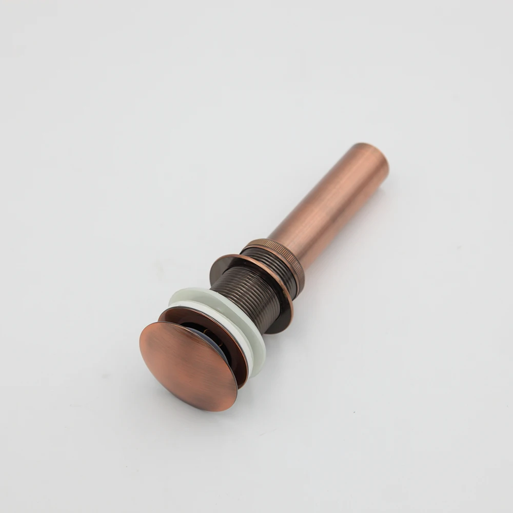 KEMAIDI Pop Up Drain Antique Copper sink Accessories without Overflow Sink Shower Waste Bounce | Обустройство дома