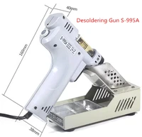 desoldering gun electric absorb gun s 995a electric vacuum desoldering pump solder sucker gun 220v 100w de solder gun