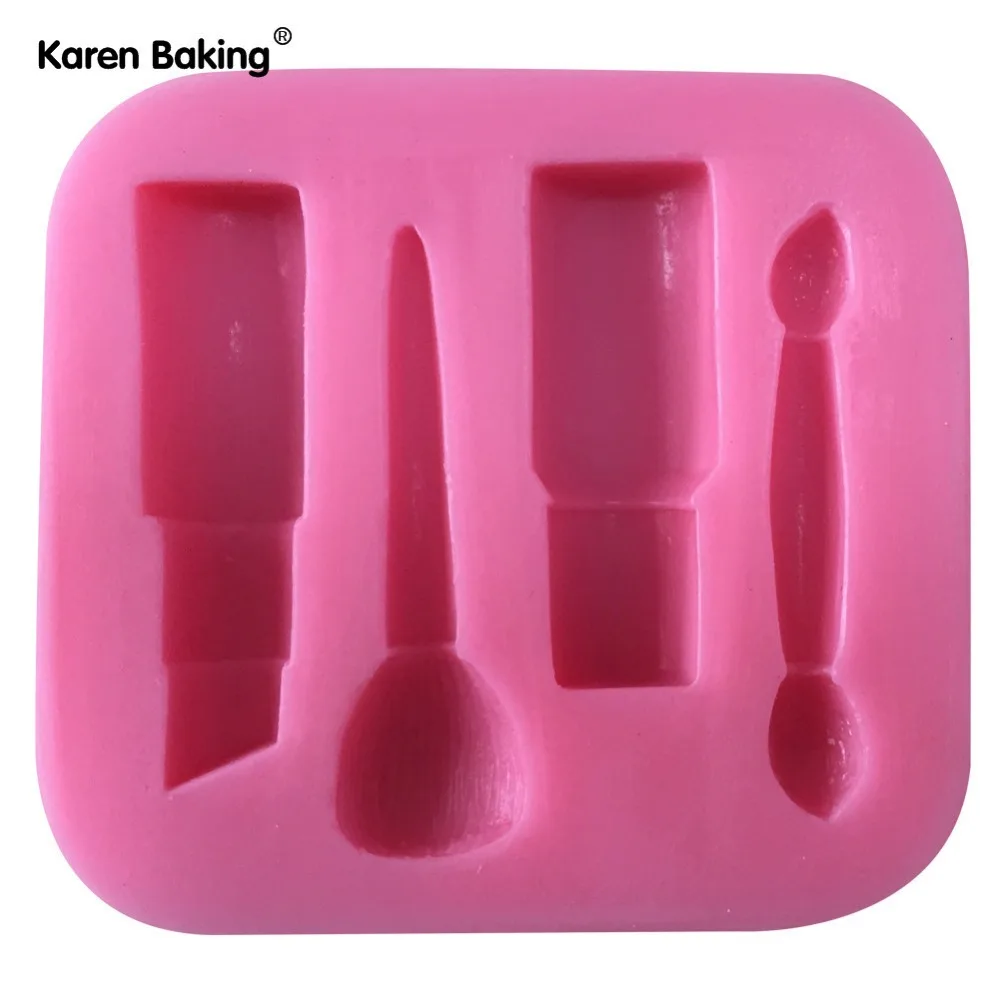 Красивые и модные инструменты для макияжа дизайнерские Fondant формы тортов мыла