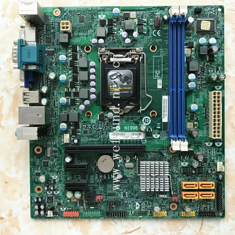 Материнская плата для рабочего стола 100% системной платы H61 IH61M V4.2 M4360T полностью