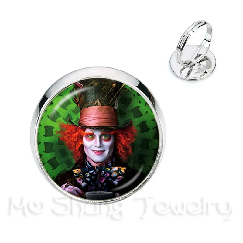 A Mad Tea вечерние Hatter March Hare сказочное искусство классические кольца Алиса в стране