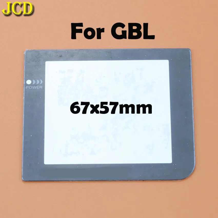 JCD 1 шт. пластиковые линзы для экрана GBL Пластиковая крышка объектива Find Gameboy