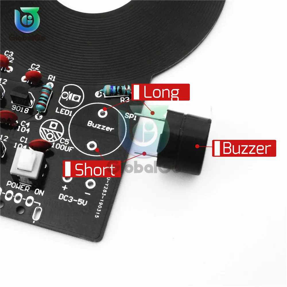 

Electronic Metal Detector DC 3V-5V 60mm Non-contact Sensor Board Module DIY Metal Detector