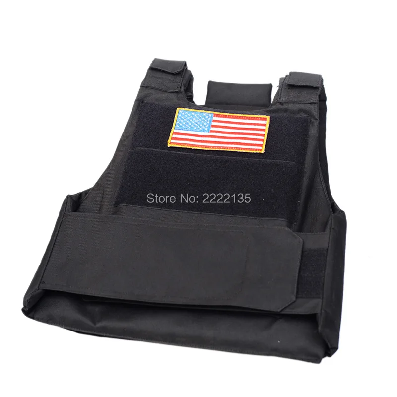 Тактический полицейский жилет Cs боевой с нашивкой в виде флага США защитный для
