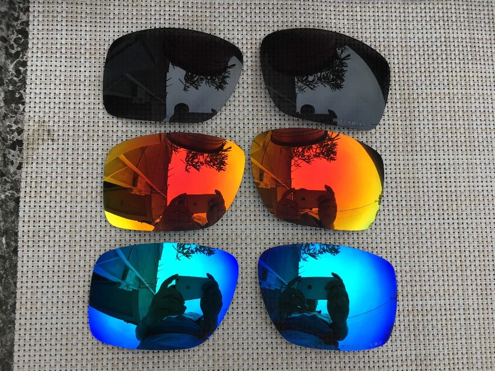 3 пары сменные поляризационные линзы для больших солнцезащитных очков Taco|Очки