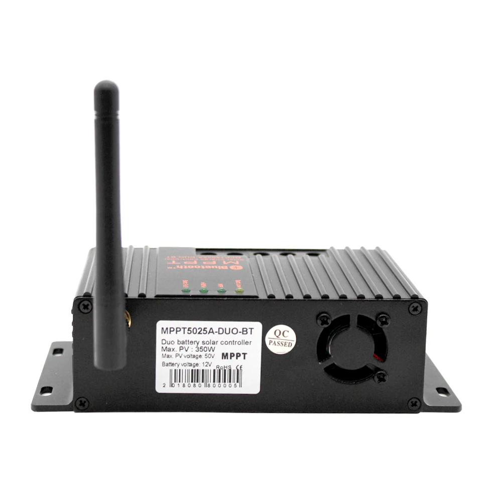 Контроллер заряда солнечной батареи MPPT 20A 12 В умный Bluetooth контроллер для RV лодки