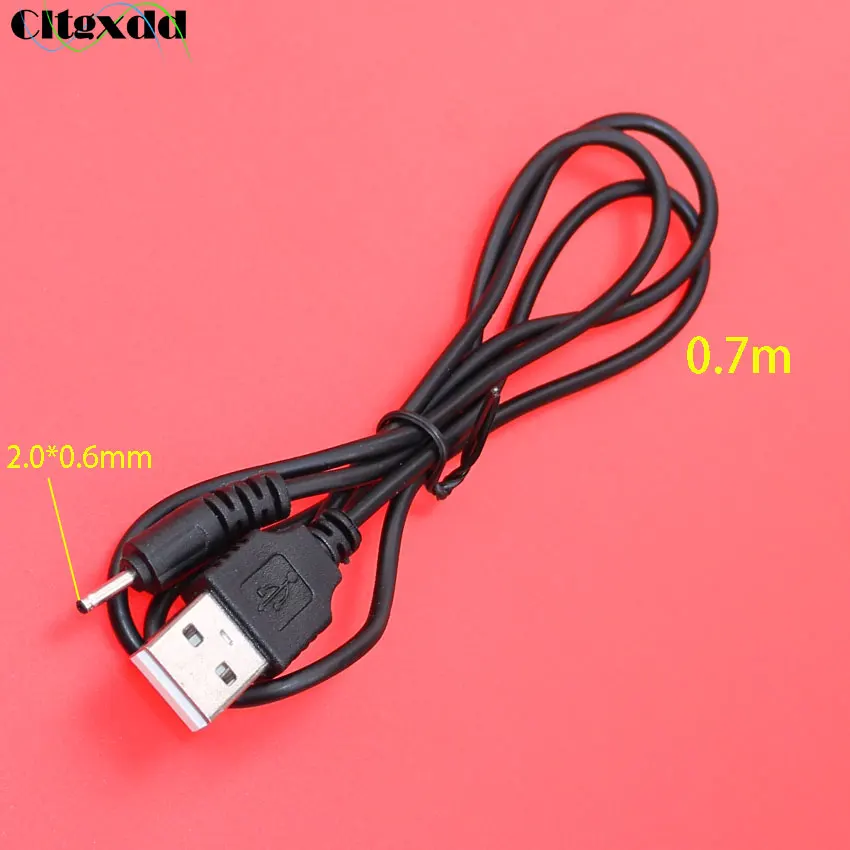 Cltgxdd кабель питания постоянного тока USB порт для 2,0*0,6 мм 2,5*0,7 мм 3,5*1,35 мм 4,0*1,7 мм 5,5*2,1 мм 5 В DC баррель Jack разъем кабеля питания - Цвет: 2.0mm x 0.6mm