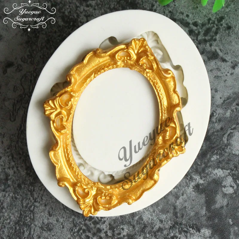 Yueyue Sugarcraft новейшая рамка силиконовая форма для помадки кружева торта