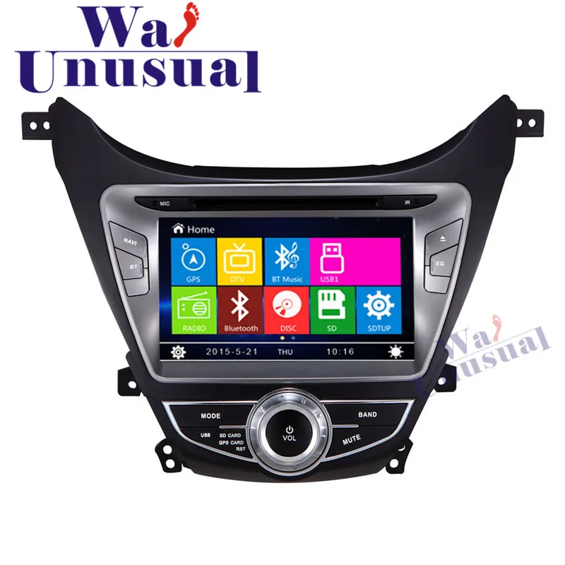 Профессиональный автомобильный gps-навигатор wanобычная 8 &quotдля Hyundai Elantra MD 2011 2012 2013