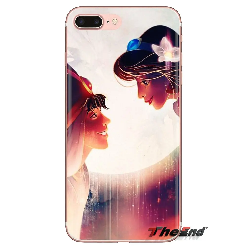 For LG G3 G4 Mini G5 G6 G7 Q6 Q7 Q8 Q9 V10 V20 V30 X Power 2 3 K10 K4 K8 2017 Classic Aladdin (1992) Movie Soft Transparent Case |