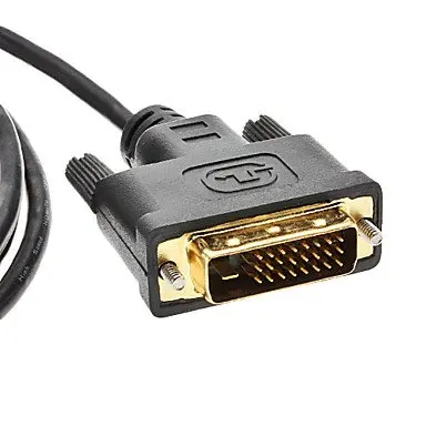 3 фута 1 м 1,8 м микро HDMI к DVI DVI-D 24+ 1 pin кабель «Папа-папа»
