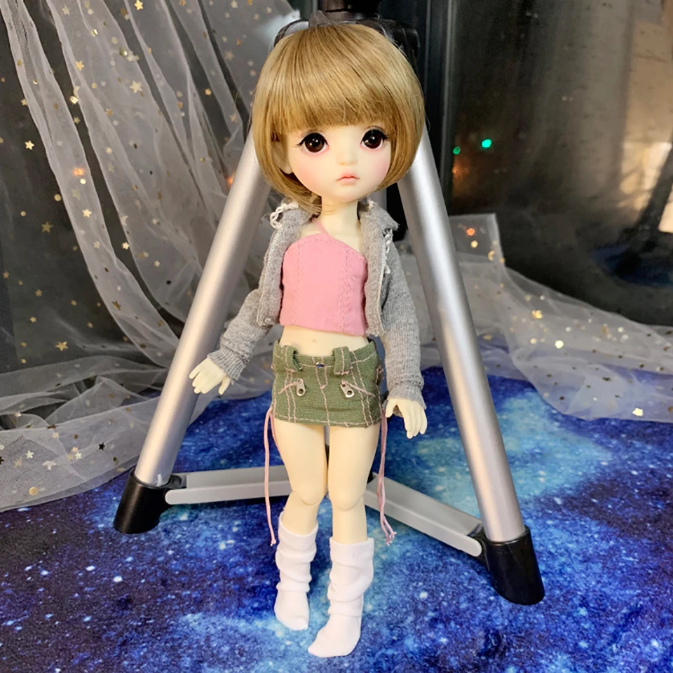 Кукла Cataleya BJD Sd 1/8 детская одежда костюм на бретельках + пальто юбка бесплатная
