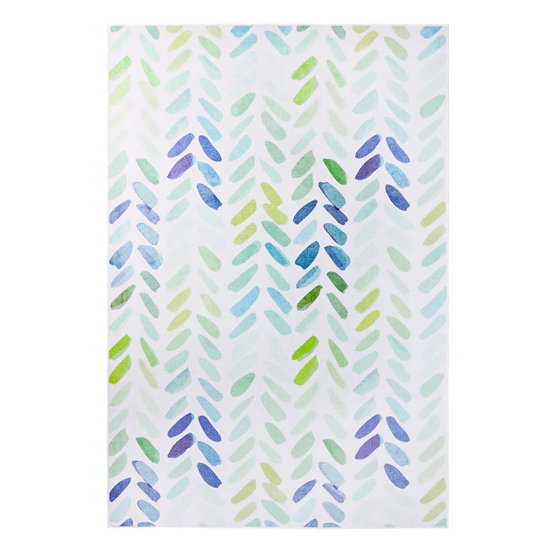 

Fashion Leaves Cartoon Floor Bathroom Foot Yoga Play Mat Hallway Living Room Bedroom Decorative Carpet Area Rug