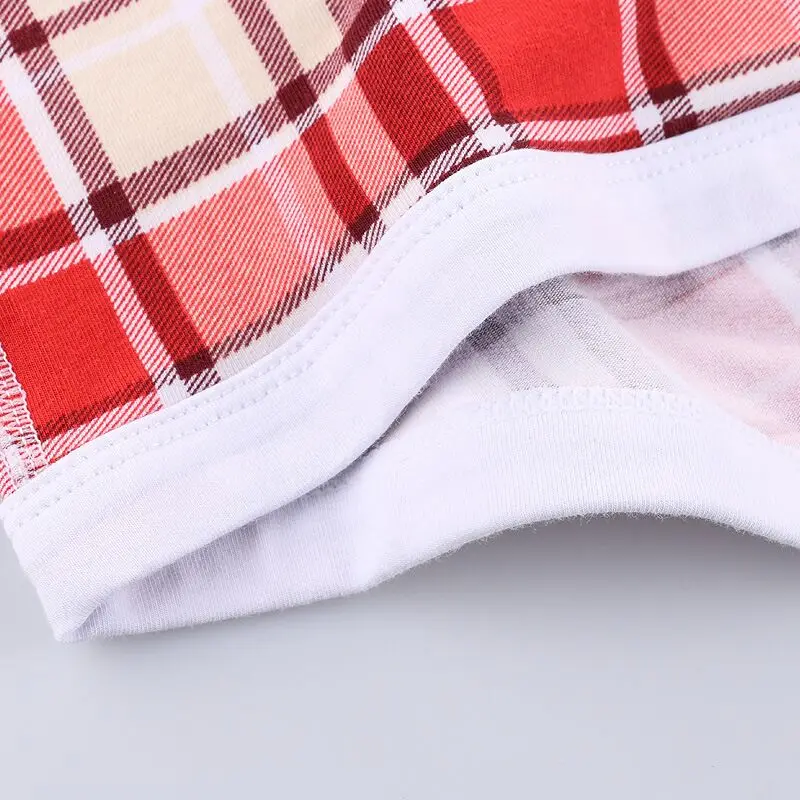 Calzoncillo hombre мужские боксеры мужское нижнее белье клетчатые хлопковые шорты