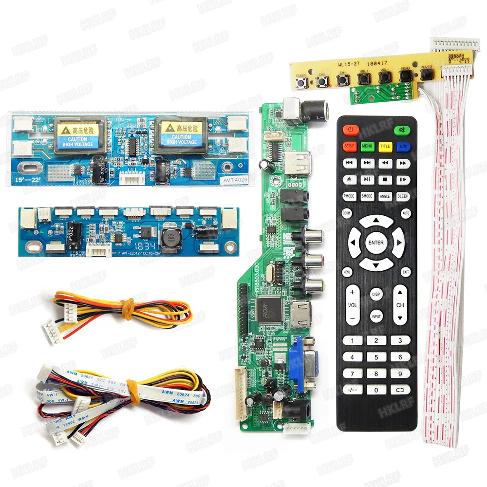 T V18 светодиодный ЖК экран тест er инструмент Панель Тест + V29V56V59 Универсальный