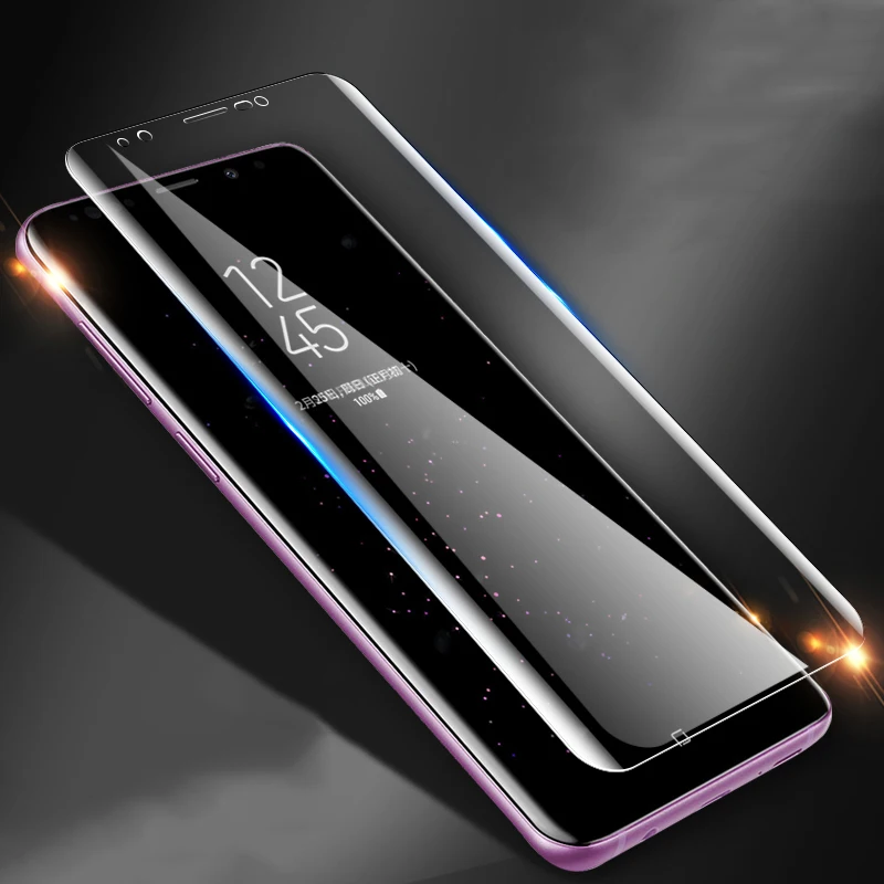 2 шт. защитная 3d пленка для Samsung Galaxy Note 9 S9 Plus 8 S8 S7 Edge S6 Edge|Защитные стёкла и плёнки