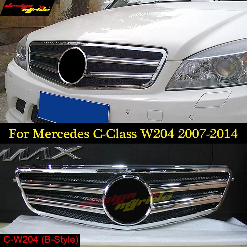 Для Mercedes Benz W204 передняя решетка 2007- авто бампер Запчасти для авто C180 C200 C250 C350 C400 C450 C220 C250 C300