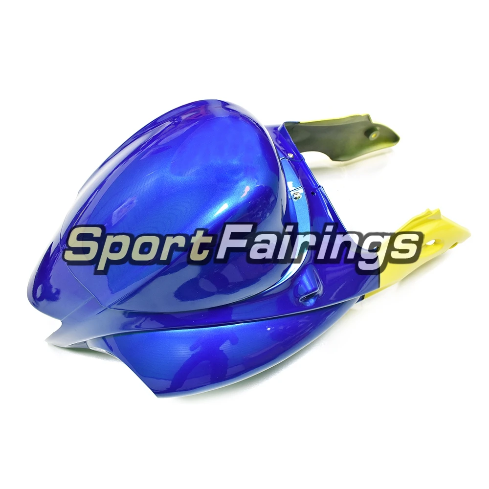 Синий желтый Акула Чехлы для Suzuki 2008 09 10 11 12 13 14 15 2016 GSXR1300 Hayabusa полный спортивный