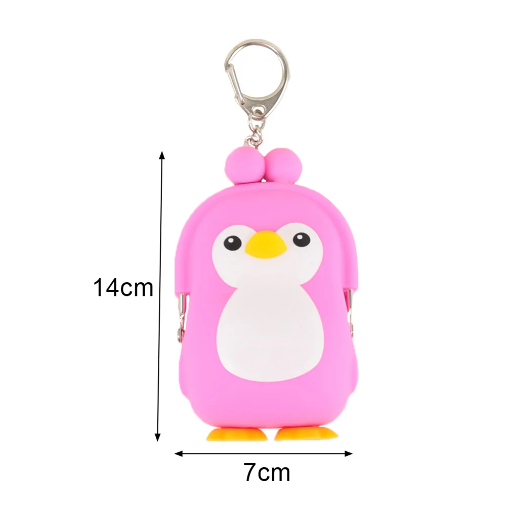 1 шт. силиконовый кошелек в виде пингвина|Кошельки для монет| |