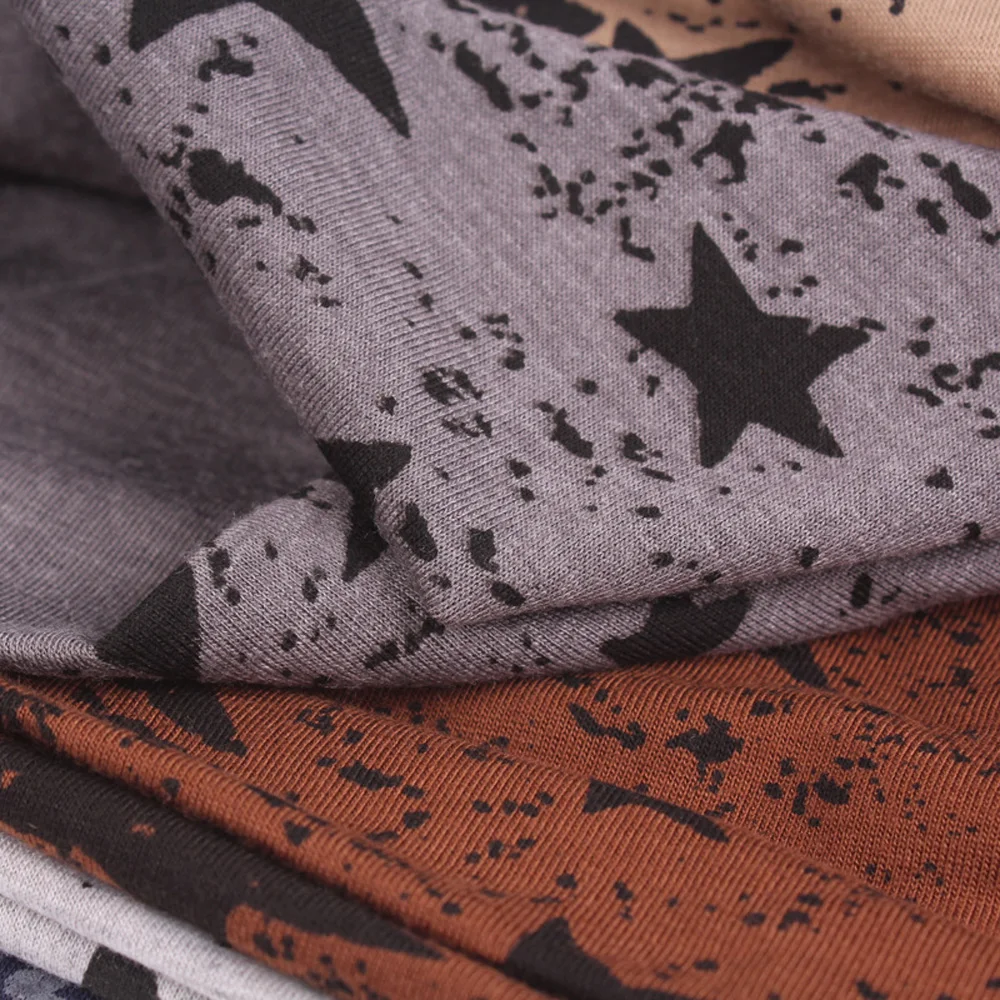 Мужские Мешковатые шапки с узором пентаграммы броские Лыжные нестандартных