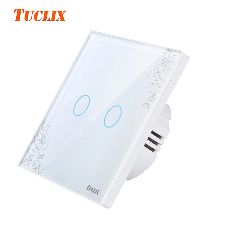 TUCLIX настенный светильник стандарт ЕС 2 Gang 1 Way дистанционное управление сенсорный